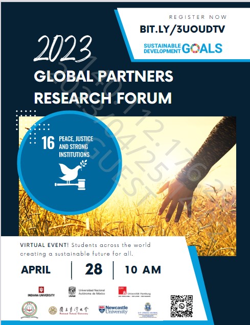 2023聯合國永續發展目標全球夥伴研究論壇開放報名！